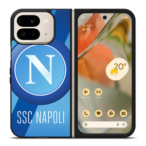 SSC NAPOLI FOOTBALL CLUB LOGO Google Pixel 9 Pro Fold Case Cover
