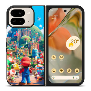 SUPER MARIO BROS MOVIES Google Pixel 9 Pro Fold Case Cover SUPER MARIO BROS MOVIES Google Pixel 9 Pro Fold Case Cover