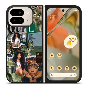 SZA CTRL ALBUM COLLAGE Google Pixel 9 Pro Fold Case Cover