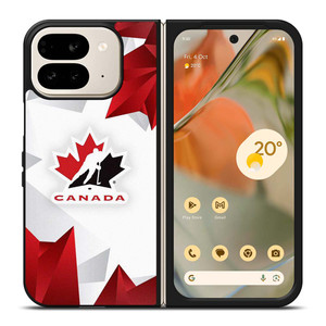 TEAM HOCKEY CANADA SYMBOL Google Pixel 9 Pro Fold Case Cover TEAM HOCKEY CANADA SYMBOL Google Pixel 9 Pro Fold Case Cover