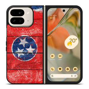TENNESSEE FLAG WOOD LOGO Google Pixel 9 Pro Fold Case Cover TENNESSEE FLAG WOOD LOGO Google Pixel 9 Pro Fold Case Cover