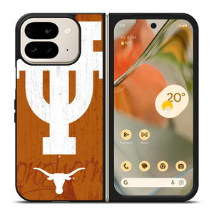 TEXAS LONGHORNS RUSTY SYMBOL Google Pixel 9 Pro Fold Case Cover TEXAS LONGHORNS RUSTY SYMBOL Google Pixel 9 Pro Fold Case Cover