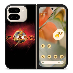 THE FLASH SUPERHERO LOGO Google Pixel 9 Pro Fold Case Cover THE FLASH SUPERHERO LOGO Google Pixel 9 Pro Fold Case Cover