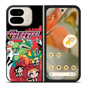 THE POWERPUFF GIRLS COMIC Google Pixel 9 Pro Fold Case Cover THE POWERPUFF GIRLS COMIC Google Pixel 9 Pro Fold Case Cover