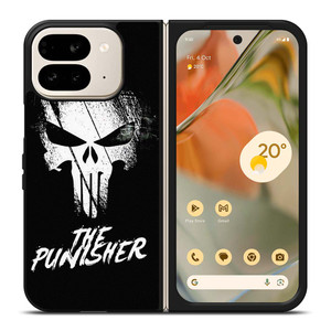 THE PUNISHER BRUSHED LOGO Google Pixel 9 Pro Fold Case Cover