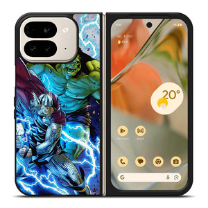 THOR VS HULK MARVEL CARTOON Google Pixel 9 Pro Fold Case Cover THOR VS HULK MARVEL CARTOON Google Pixel 9 Pro Fold Case Cover