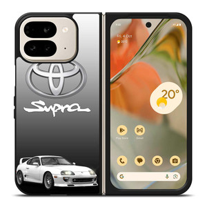 TOYOTA SUPRA CAR WHITE EMBLEM Google Pixel 9 Pro Fold Case Cover TOYOTA SUPRA CAR WHITE EMBLEM Google Pixel 9 Pro Fold Case Cover