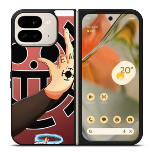 TRAFALGAR LAW ONE PIECE SYMBOL Google Pixel 9 Pro Fold Case Cover TRAFALGAR LAW ONE PIECE SYMBOL Google Pixel 9 Pro Fold Case Cover