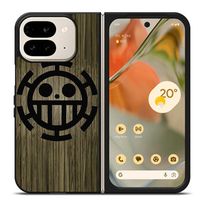 TRAFALGAR LAW ONE PIECE WOOD SYMBOL Google Pixel 9 Pro Fold Case Cover TRAFALGAR LAW ONE PIECE WOOD SYMBOL Google Pixel 9 Pro Fold Case Cover