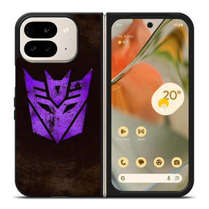 TRANSFORMERS DECEPTICON PURPLE SYMBOL Google Pixel 9 Pro Fold Case Cover