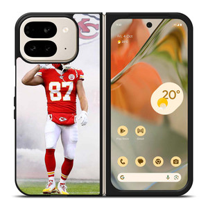 TRAVIS KELCE KANSAS CITY CHIEFS Google Pixel 9 Pro Fold Case Cover TRAVIS KELCE KANSAS CITY CHIEFS Google Pixel 9 Pro Fold Case Cover
