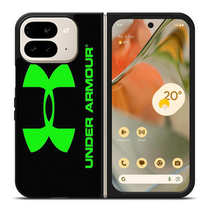 UNDER ARMOUR GREEN LOGO Google Pixel 9 Pro Fold Case Cover UNDER ARMOUR GREEN LOGO Google Pixel 9 Pro Fold Case Cover