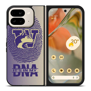 WASHINGTON HUSKIES DNA FOOTBALL Google Pixel 9 Pro Fold Case Cover