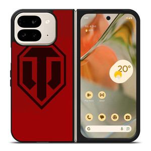 WORLD OF TANKS SYMBOL RED Google Pixel 9 Pro Fold Case Cover
