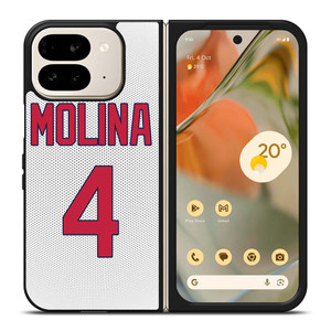 YADIER MOLINA SAINT LOUIS CARDINALS BASEBALL MLB Google Pixel 9 Pro Fold Case Cover YADIER MOLINA SAINT LOUIS CARDINALS BASEBALL MLB Google Pixel 9 Pro Fold Case Cover