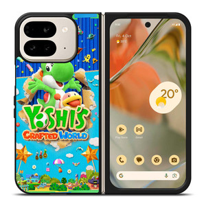 YOSHI CRAFTED WORLD GAMES POSTER Google Pixel 9 Pro Fold Case Cover