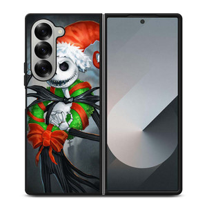 JACK SKELLINGTON SANTA CARTOON Samsung Galaxy Z Fold 6 Case Cover JACK SKELLINGTON SANTA CARTOON Samsung Galaxy Z Fold 6 Case Cover
