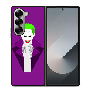 JOKER JARED LETO FLAT ART Samsung Galaxy Z Fold 6 Case Cover JOKER JARED LETO FLAT ART Samsung Galaxy Z Fold 6 Case Cover