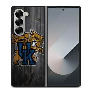 KENTUCKY WILDCATS UNIVERSITY WOOD LOGO Samsung Galaxy Z Fold 6 Case Cover KENTUCKY WILDCATS UNIVERSITY WOOD LOGO Samsung Galaxy Z Fold 6 Case Cover