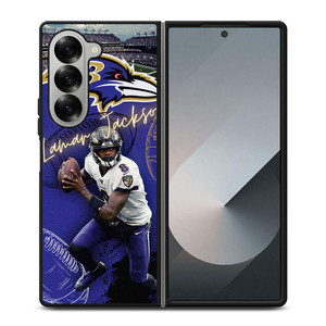 LAMAR JACKSON BALTIMORE RAVENS NFL FOOTBALL Samsung Galaxy Z Fold 6 Case Cover LAMAR JACKSON BALTIMORE RAVENS NFL FOOTBALL Samsung Galaxy Z Fold 6 Case Cover