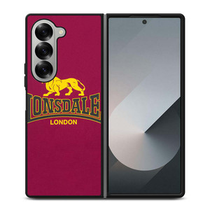 LONSDALE LONDON BOXING LOGO RED Samsung Galaxy Z Fold 6 Case Cover LONSDALE LONDON BOXING LOGO RED Samsung Galaxy Z Fold 6 Case Cover
