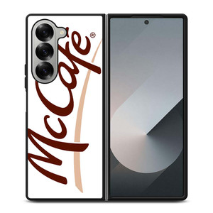 MCDONALD MCCAFE LOGO WHITE Samsung Galaxy Z Fold 6 Case Cover MCDONALD MCCAFE LOGO WHITE Samsung Galaxy Z Fold 6 Case Cover