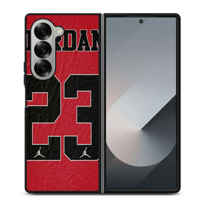 MICHAEL JORDAN LEATHER KIT Samsung Galaxy Z Fold 6 Case Cover