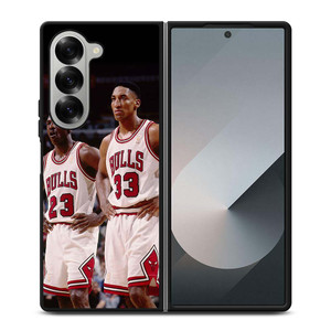 MICHAEL JORDAN X SCOTTIE PIPPEN CHICAGO BULLS Samsung Galaxy Z Fold 6 Case Cover MICHAEL JORDAN X SCOTTIE PIPPEN CHICAGO BULLS Samsung Galaxy Z Fold 6 Case Cover