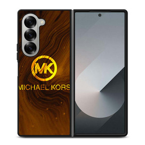 MICHAEL KORS GOLD MARBLE LOGO Samsung Galaxy Z Fold 6 Case Cover MICHAEL KORS GOLD MARBLE LOGO Samsung Galaxy Z Fold 6 Case Cover