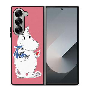 MOOMIN KAWAII CARTOON PINK Samsung Galaxy Z Fold 6 Case Cover MOOMIN KAWAII CARTOON PINK Samsung Galaxy Z Fold 6 Case Cover