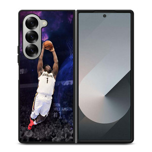 NEW ORLEANS PELICANS ZION WILLIAMSON BASKETBALL Samsung Galaxy Z Fold 6 Case Cover