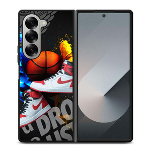 NIKE AIR JORDAN SPLASHED SNEAKERS Samsung Galaxy Z Fold 6 Case Cover