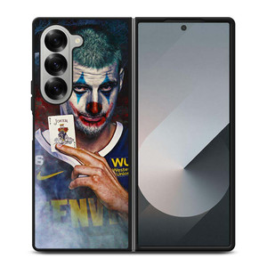 NIKOLA JOKIC JOKER DENVER NUGGETS Samsung Galaxy Z Fold 6 Case Cover NIKOLA JOKIC JOKER DENVER NUGGETS Samsung Galaxy Z Fold 6 Case Cover