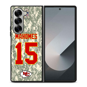 PATRICK MAHOMES KANSAS CITY CHIEFS CAMO KIT Samsung Galaxy Z Fold 6 Case Cover PATRICK MAHOMES KANSAS CITY CHIEFS CAMO KIT Samsung Galaxy Z Fold 6 Case Cover