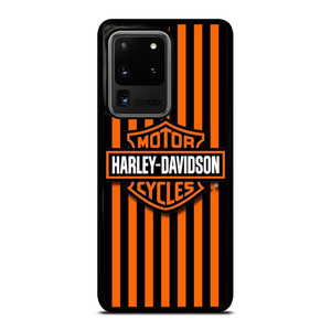 HARLEY DAVIDSON MOTOR CYCLES ORANGE STRIPE  Samsung Galaxy S20 Ultra Case Cover HARLEY DAVIDSON MOTOR CYCLES ORANGE STRIPE  Samsung Galaxy S20 Ultra Case Cover