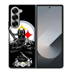 PITTSBURGH STEELERS FOOTBALL DEADPOOL Samsung Galaxy Z Fold 6 Case Cover