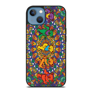 GRATEFUL DEAD DANCING BEARS TAPESTRIES iPhone 13 Case Cover