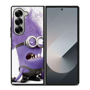PURPLE MINION CARTOON Samsung Galaxy Z Fold 6 Case Cover
