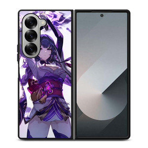 RAIDEN SHOGUN GENSHIN IMPACT GAMES Samsung Galaxy Z Fold 6 Case Cover