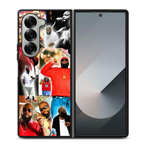 RICK ROSS RAPPER COLLAGE Samsung Galaxy Z Fold 6 Case Cover