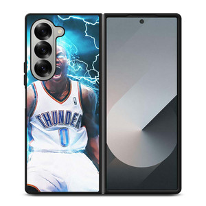 RUSSELL WESTBROOK OKLAHOMA CITY THUNDER NBA Samsung Galaxy Z Fold 6 Case Cover RUSSELL WESTBROOK OKLAHOMA CITY THUNDER NBA Samsung Galaxy Z Fold 6 Case Cover