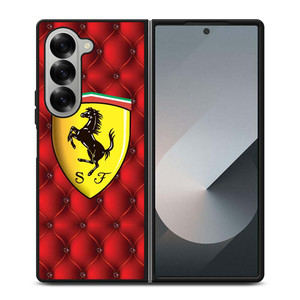 SCUDERIA FERRARI SUPER CAR RED Samsung Galaxy Z Fold 6 Case Cover
