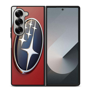 SUBARU CAR RED EMBLEM Samsung Galaxy Z Fold 6 Case Cover