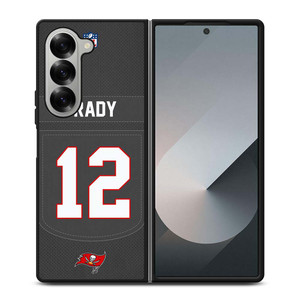 TOM BRADY TAMPA BAY BUCCANEERS NFL KIT Samsung Galaxy Z Fold 6 Case Cover
