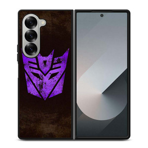 TRANSFORMERS DECEPTICON PURPLE SYMBOL Samsung Galaxy Z Fold 6 Case Cover