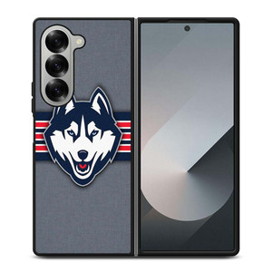 UCONN HUSKIES LOGO ICON Samsung Galaxy Z Fold 6 Case Cover