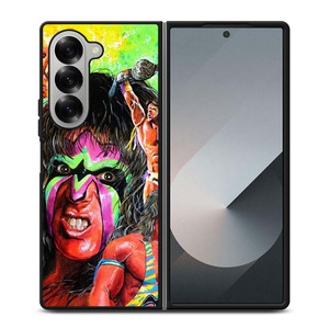 ULTIMATE WARRIOR WRESTLING WWE ART Samsung Galaxy Z Fold 6 Case Cover
