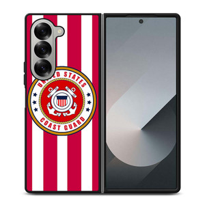 UNITED STATES COAST GUARD BADGE Samsung Galaxy Z Fold 6 Case Cover
