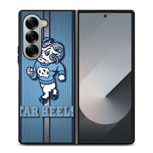 UNIVERSITY NORTH CAROLINA TAR HEELS Samsung Galaxy Z Fold 6 Case Cover
