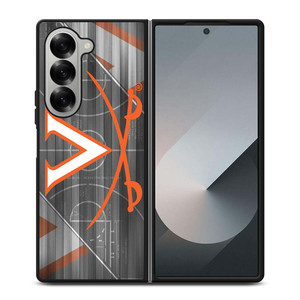 VIRGINIA CAVALIERS BASKETBALL LOGO Samsung Galaxy Z Fold 6 Case Cover